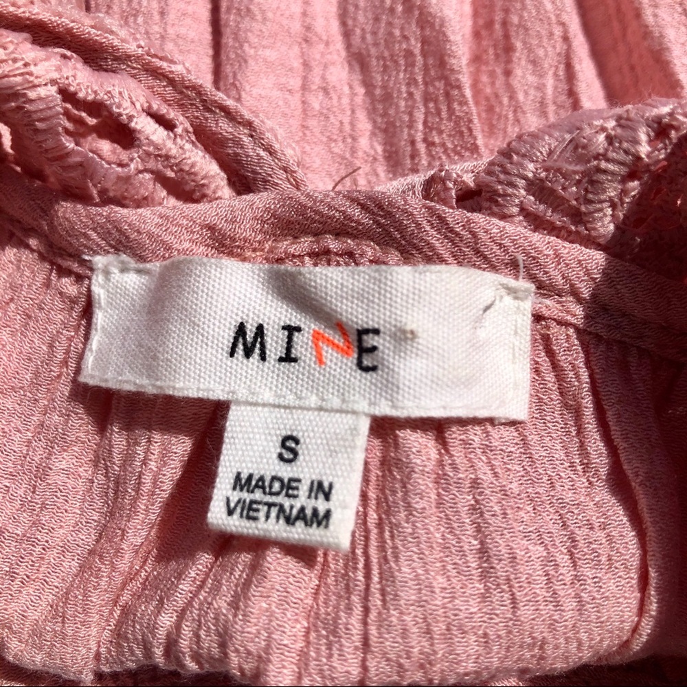 (🌸3 FOR $15 DEAL!) Lace Pink Sundress - Picture 6 of 7